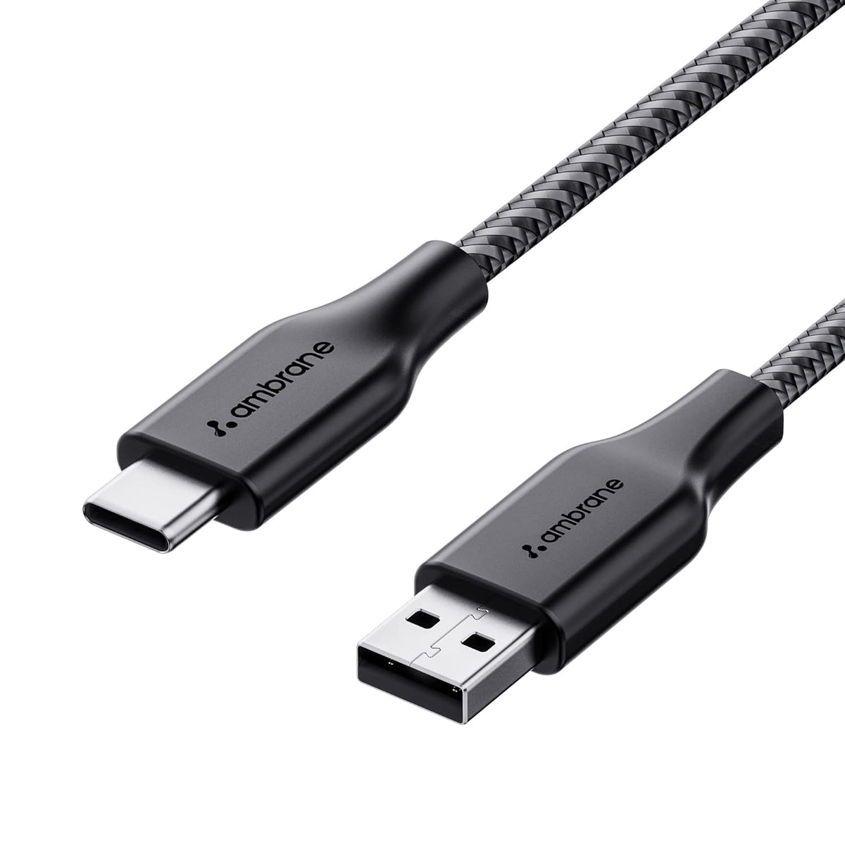 Ambrane RCT-15 (A) Fast Charging Type C Cable 3A 1.5m